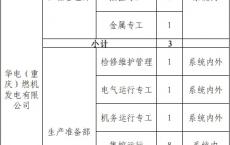 2024中国华电重庆公司所属基层企业招聘20人公告（1.10截止）